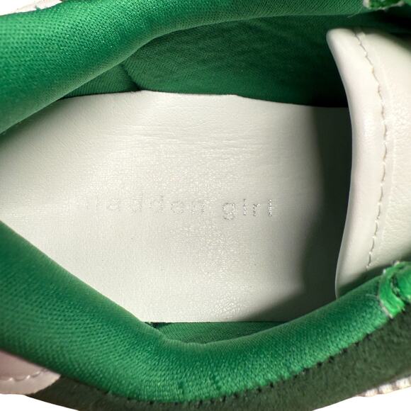 MADDEN GIRL Navida Women's 8M Platform Low Top Sneakers Green White Shoes READ - Picture 11 of 12